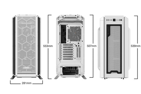be quiet! Silent Base 802 Window White Midi Tower, Tower casing Be quiet