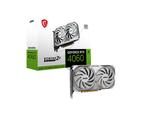 MSI GeForce RTX 4060 VENTUS 2X WHITE 8G OC 8GB MSI