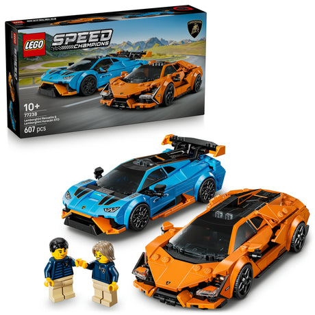 LEGO - Speed Champions - Lamborghini Revuelto & Huracán STO (77238) LEGO