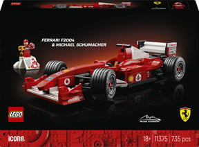 LEGO - Icons - Ferrari F2004 & Michael Schumacher (11375) LEGO