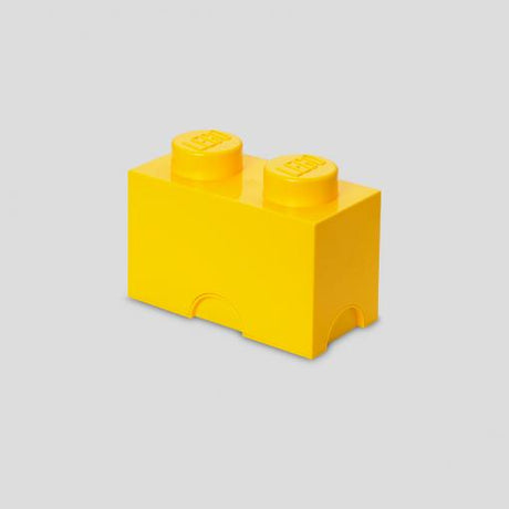 Room Copenhagen LEGO Storage Brick 2 yellow - RC40021732 Room Copenhagen