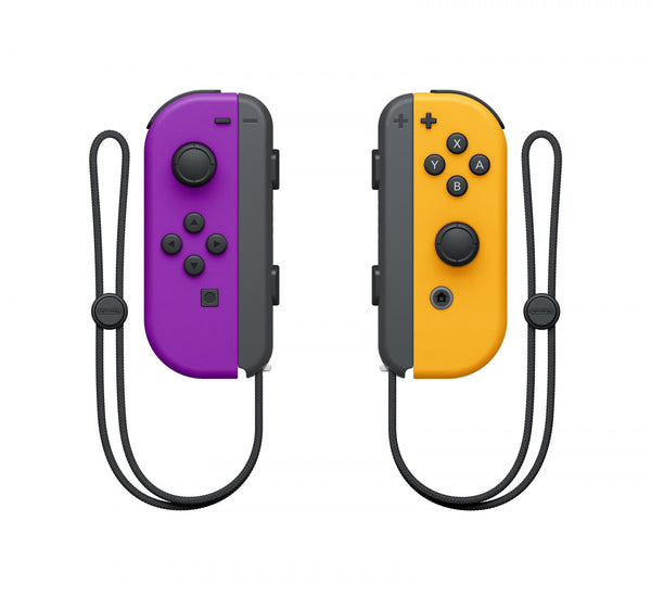 Nintendo Switch Joy-Con Controller-Paar – Neonlila (L) & Neonorange (R)