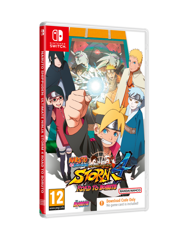 Naruto Shippuden: Ultimate Ninja Storm 4 – Road to Boruto – Code in a Box – Nintendo Switch