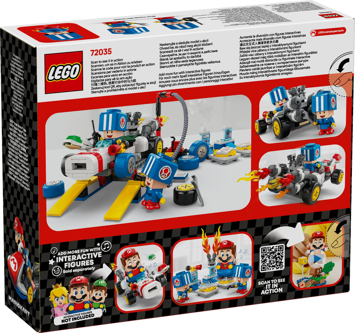 LEGO 72035 Super Mario - Mario Kart: Toad's Workshop LEGO