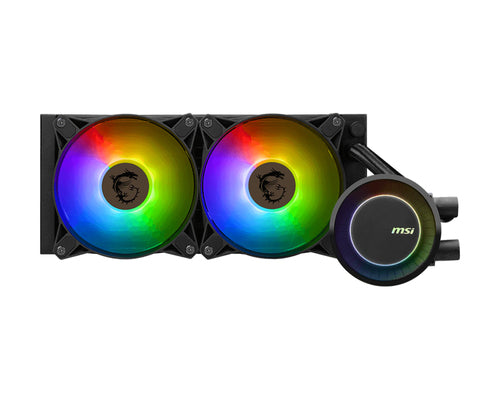 MSI MAG CORELIQUID E240 AIO-vandkøling - sort - visning 1