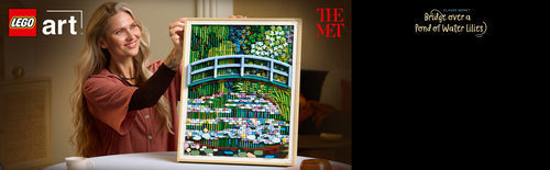 LEGO 31220 Art Claude Monet - Bridge over a water lily pond Lego