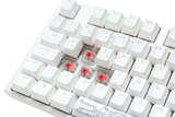 Ducky One 3 – Pure White Nordic – TKL – Cherry Silent Red