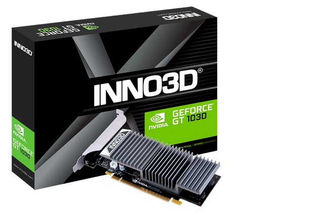 INNO3D GeForce GT 1030 0dB – 2 GB GDDR5, passiv