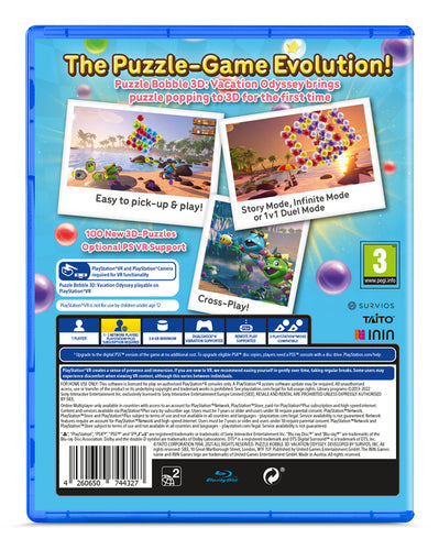 Puzzle Bobble 3D: Vacation Odyssey ININ