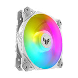 ASUS TUF Gaming TF120 ARGB case fan White Edition 3IN1 – kabinetblæser – Hvid – 3-pak