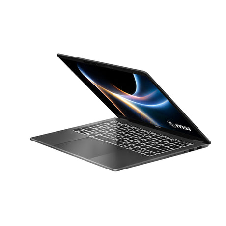 MSI Prestige 14 AI+ D3MG-016FR – skærm og kabinet fra siden