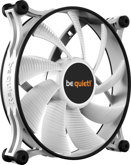 be quiet! Shadow Wings 2 PWM White 140mm Gehäuselüfter (Weiß)
