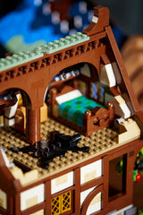 LEGO Ideas 21325 – Middelaldersmedje – detalje ved den øvre etage