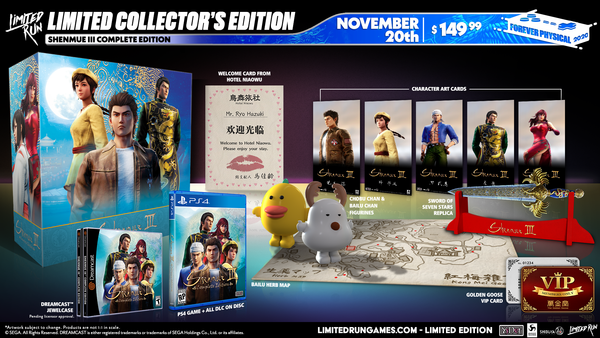 Shenmue III: Complete Edition – Collector’s Edition – PlayStation 4