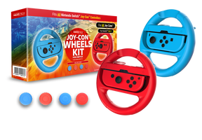 Maxx Tech - Joy-Con Wheels & Grip Kit for Nintendo Switch 2/1 – produktbillede
