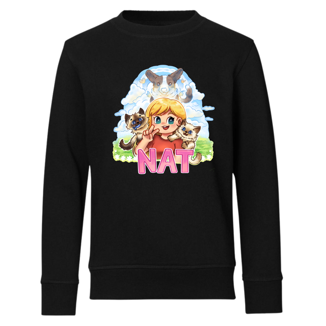 Nat Kæledyr Sweatshirt Nat