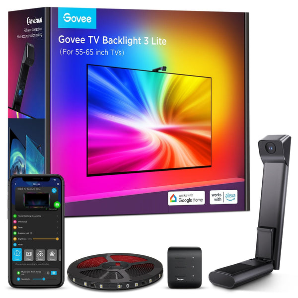 Govee TV Backlight 3 Lite – til 55–65 tommer TV