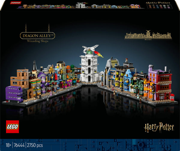 LEGO 76444 Harry Potter Die Zauberwelt der Winkelgasse
