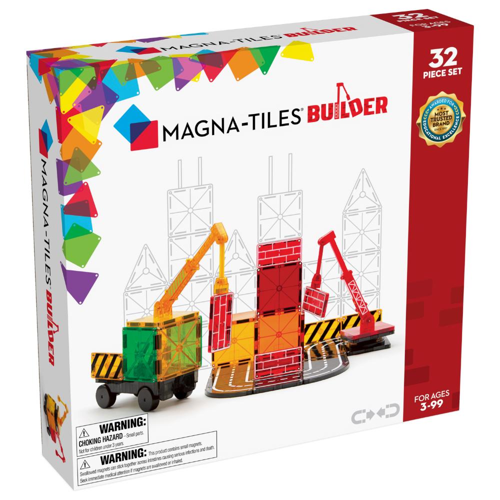 MAGNA-TILES - Builder 32 Piece Set (90226) Magna Tiles