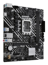 ASUS PRIME H610M-K D4 ARGB bundkort set skråt forfra