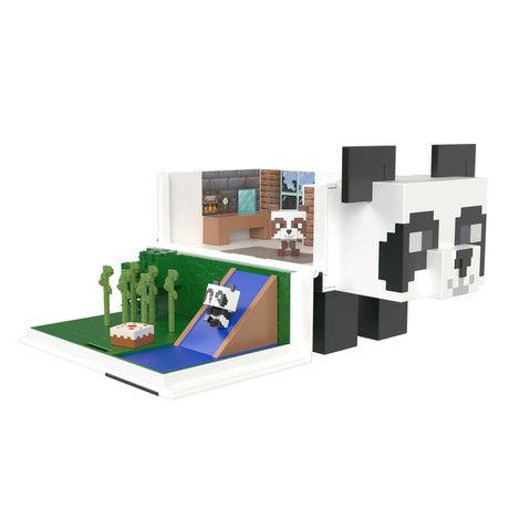 Minecraft - Mob Head Mini's Panda Playset (HLL25) Minecraft