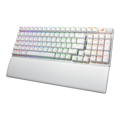 ASUS ROG STRIX SCOPE II 96 Wireless RGB Gaming Keyboard ROG NX Snow Switches - White ASUS