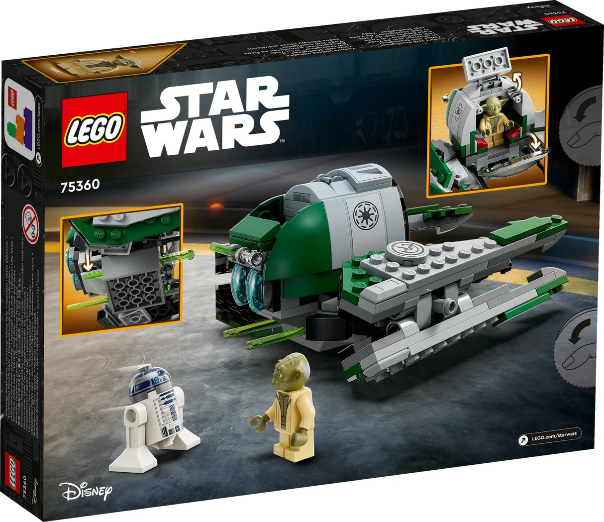 LEGO Star Wars - Yoda's Jedi Starfighter™ (75360) LEGO