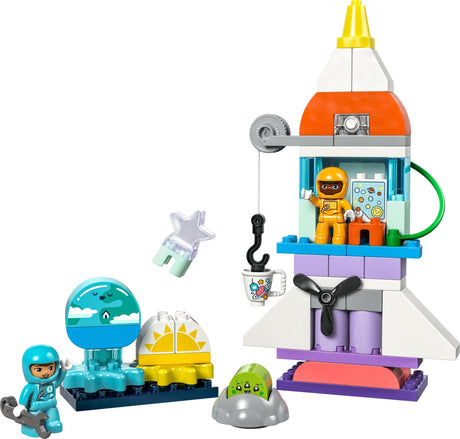 LEGO 10422 DUPLO 3-in-1 space shuttle for many adventures LEGO