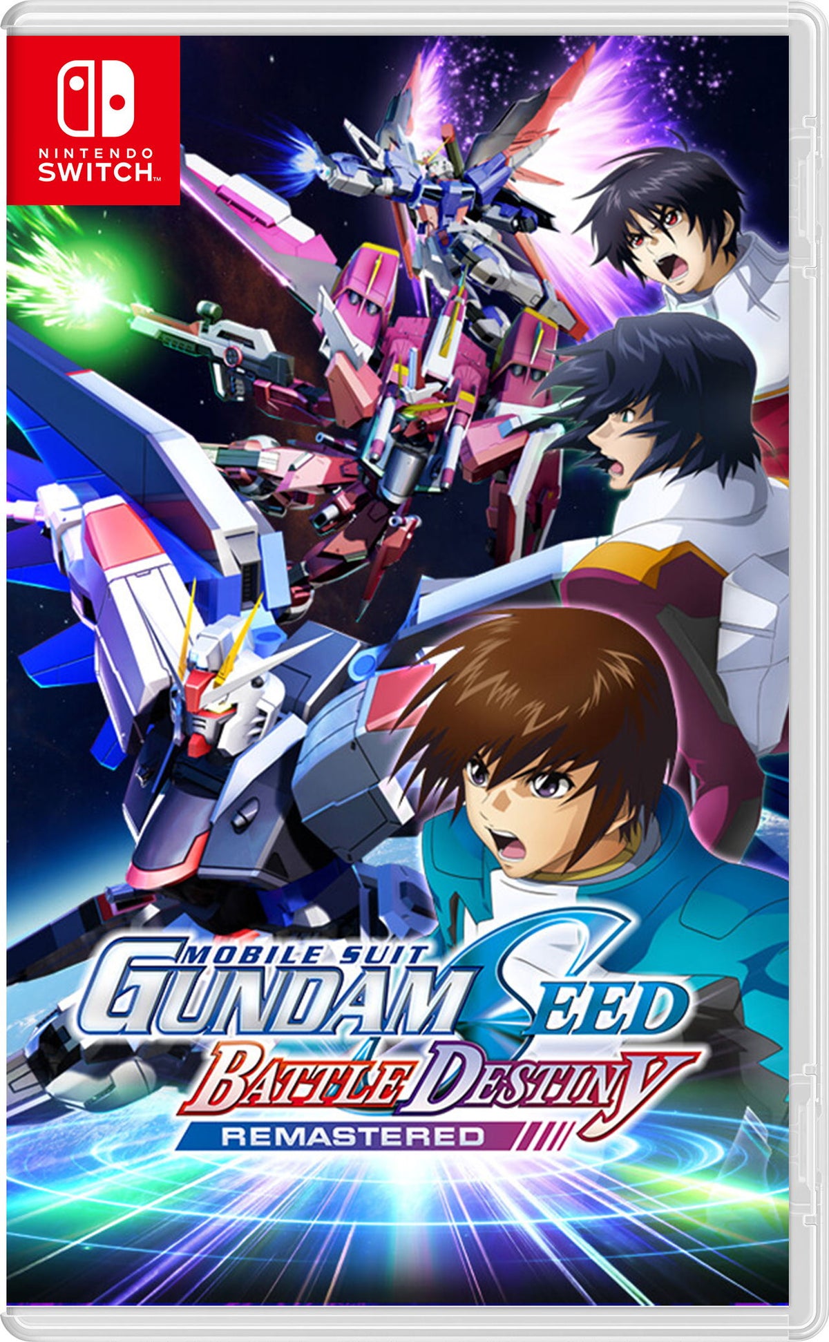 Mobile Suit Gundam SEED Battle Destiny Remastered – forside til Nintendo Switch