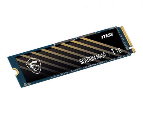 MSI SPATIUM M450 V1 1 TB SSD - M.2 PCIe 4.0 NVMe - visning 3