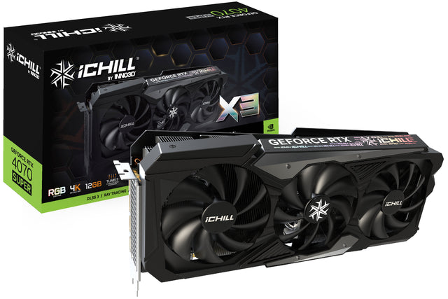 Inno3D iChiLL GeForce RTX 4070 Ti SUPER X3 16GB InnoVISION Multimedia Technologies