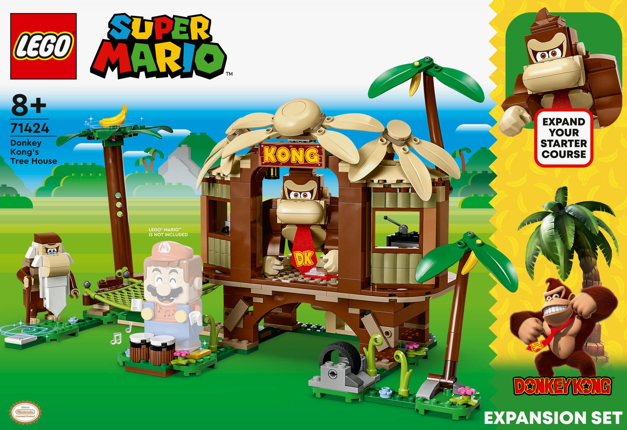 LEGO Super Mario - Donkey Kong's Tree House Expansion Set (71424) LEGO