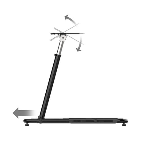 Turtle Beach VelocityOne Stand – simulatorstativ – Illustration af højde og vinkel