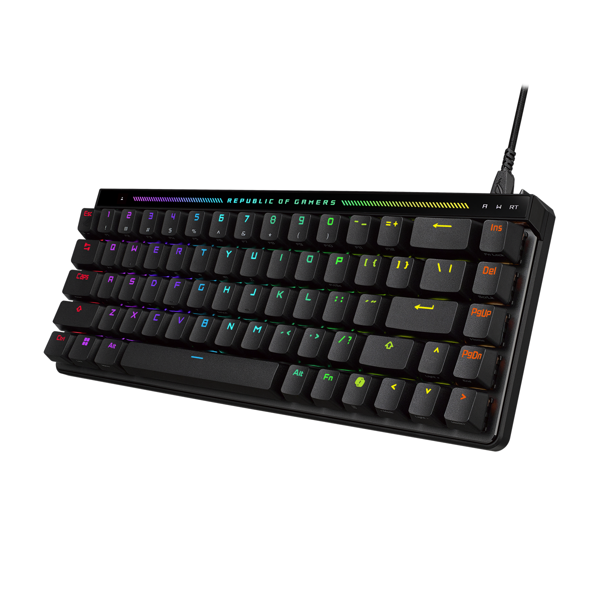 ASUS ROG FALCHION ACE HFX (M605) 65% Analog Gaming Keyboard with ROG HFX Magnetic Switches ASUS