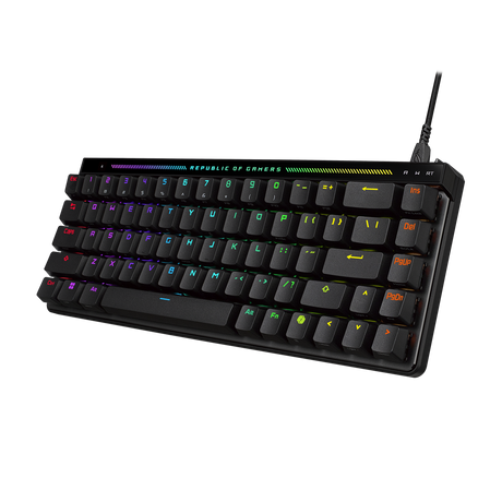 ASUS ROG FALCHION ACE HFX (M605) 65% Analog Gaming Keyboard with ROG HFX Magnetic Switches ASUS