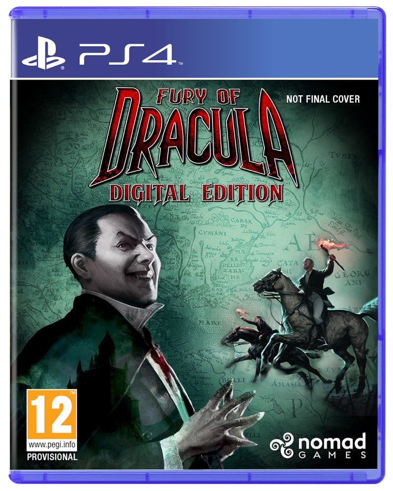 Fury of Dracula Digital Edition – PlayStation 4 – spilomslag