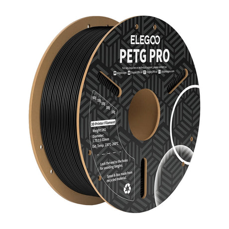 Elegoo PETG Pro filament – sort, 1 kg