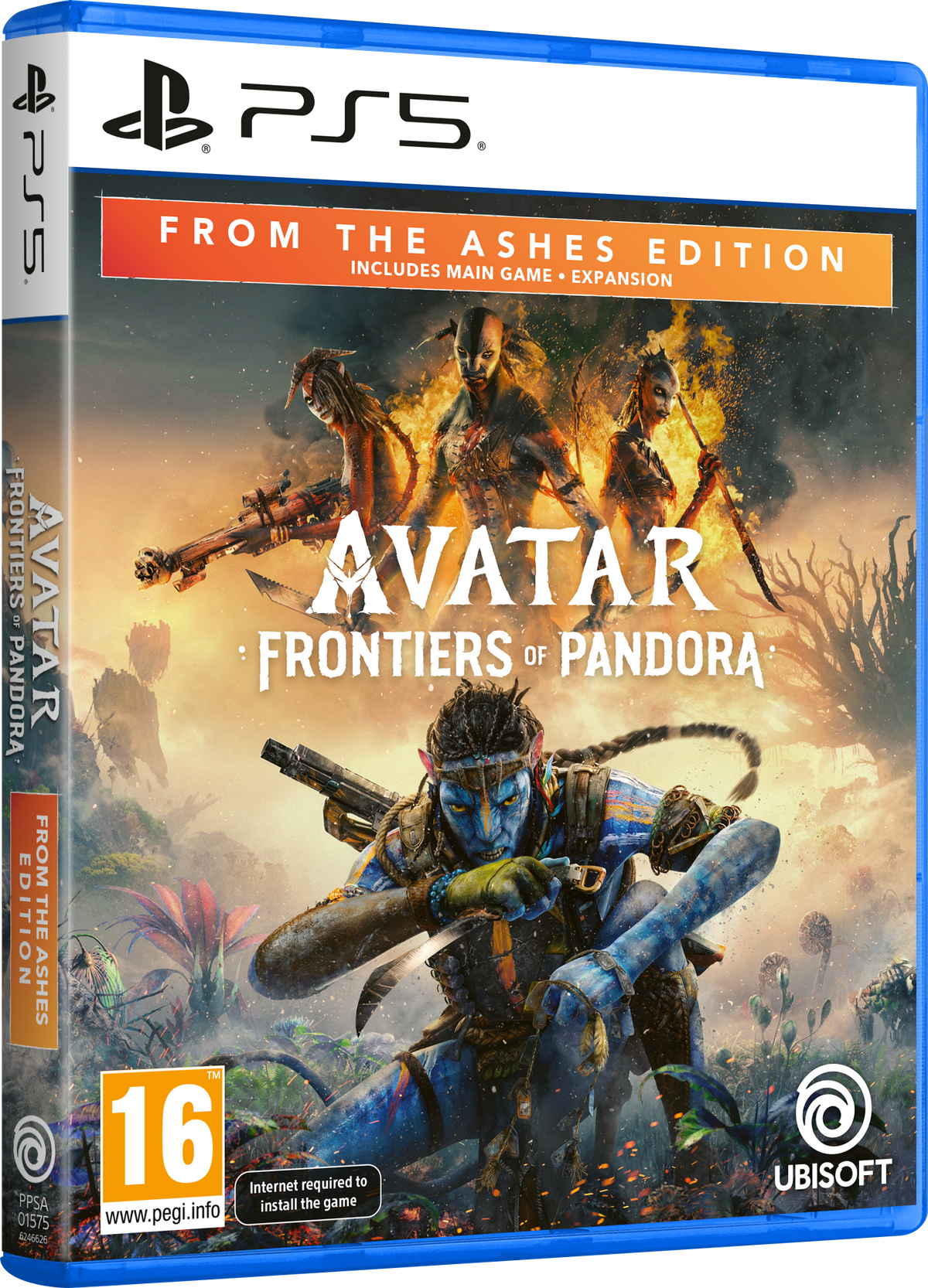 Avatar: Frontiers of Pandora - From the Ashes Edition – PlayStation 5 – spilomslag