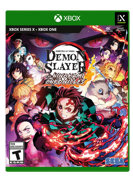Demon Slayer: Kimetsu no Yaiba – The Hinokami Chronicles – Xbox One / Xbox Series X – spillets forside