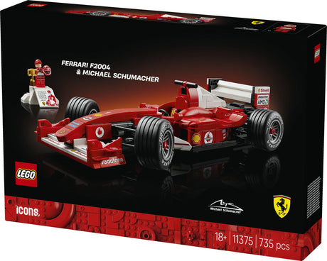 LEGO - Icons - Ferrari F2004 & Michael Schumacher (11375) LEGO