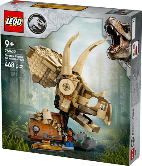 LEGO 76969 Jurassic World Dinosaur Fossils: Triceratops Skull LEGO