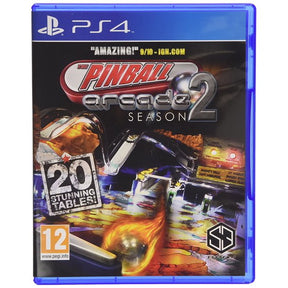 Pinball Arcade: Season 2 – PlayStation 4 – spilomslag