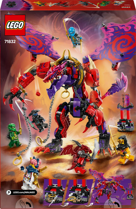 LEGO - Ninjago - Thunderfang Dragon of Chaos (71832) LEGO