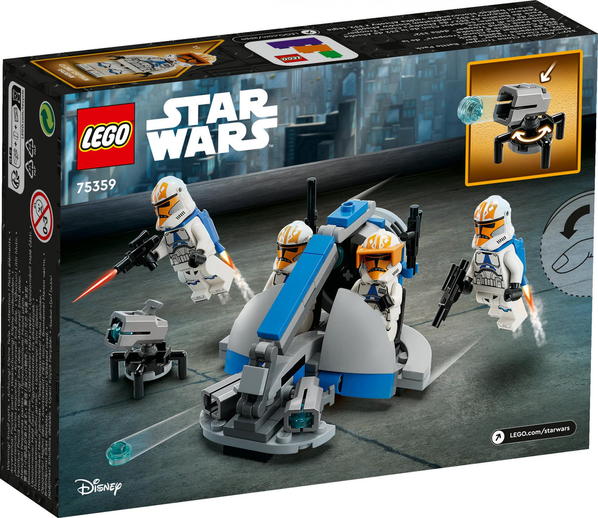 LEGO Star Wars - 332nd Ahsoka's Clone Trooper™ Battle Pack (75359) LEGO