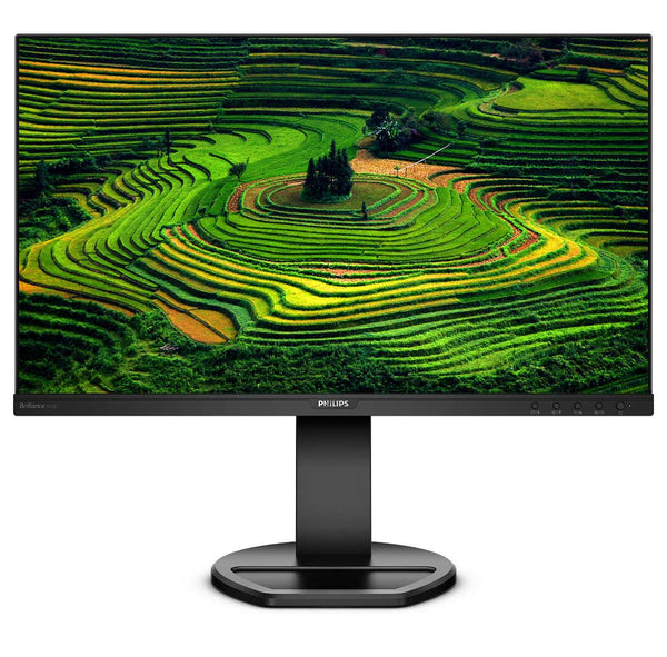 Philips B Line 241B8QJEB 24-Zoll-Monitor, 1920 x 1080 (Full HD), DVI, VGA (HD-15), HDMI, DisplayPort, 75 Hz, Pivot-Funktion