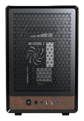 Montech Heritage PRO Black, mATX w 4 Fans pre-installed Telon Technology Co Ltd (Montech)