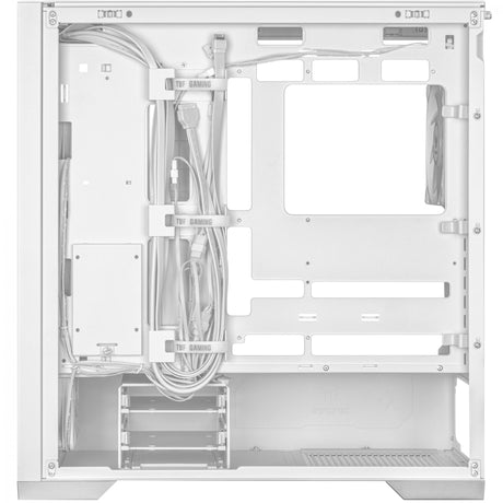 ASUS TUF Gaming GT302 TG ARGB ATX midi-tower - White ASUS