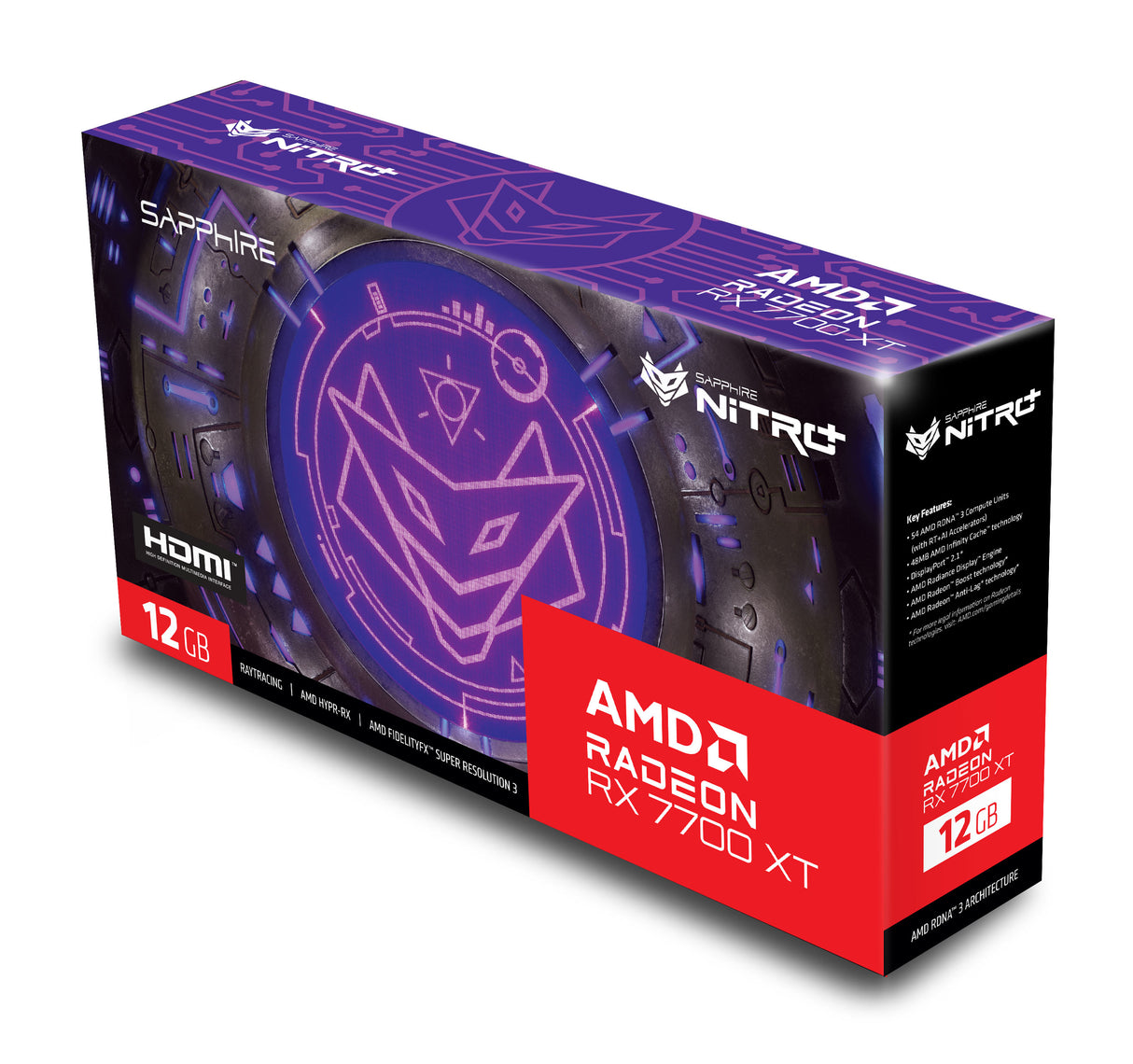 Sapphire NITRO+ Radeon RX 7700 XT 12GB Sapphire Technology