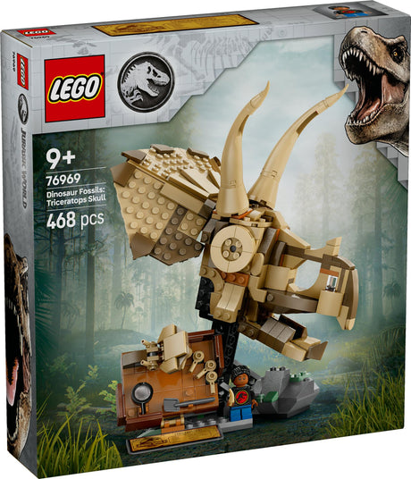LEGO 76969 Jurassic World Dinosaur Fossils: Triceratops Skull LEGO