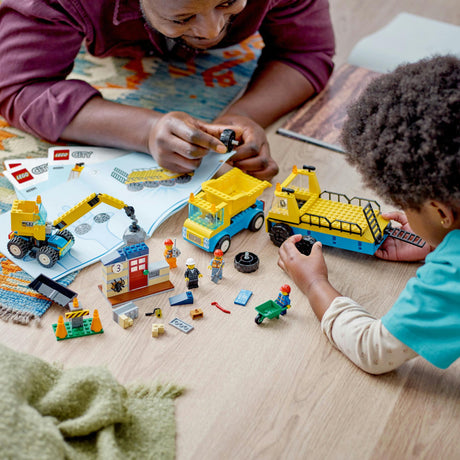 LEGO 60391 City Construction Vehicles and Crane with Wrecking Ball Construction Toy LEGO